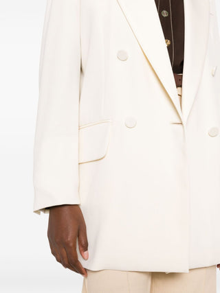 Max Mara Pianoforte Jackets White