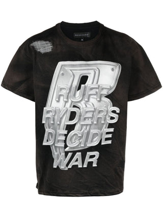 Who Decides War By Ev Bravado T-shirts And Polos Black