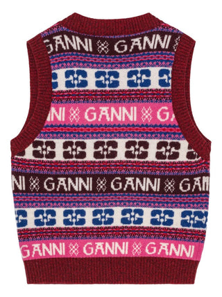 Ganni Sweaters Multicolour