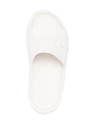 Ganni Sandals White