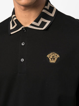 Versace T-shirts And Polos Black