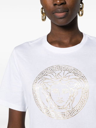 Versace T-shirts And Polos White