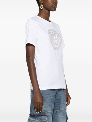 Versace T-shirts And Polos White