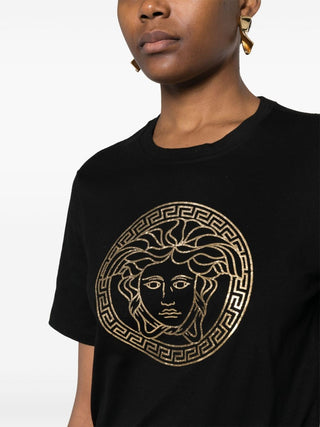 Versace T-shirts And Polos Black