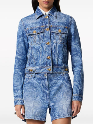 Versace Coats Denim