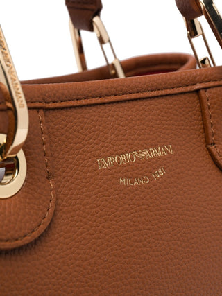 Emporio Armani Capsule Pre Bags.. Leather Brown