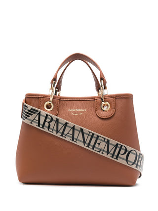 Emporio Armani Capsule Pre Bags.. Leather Brown