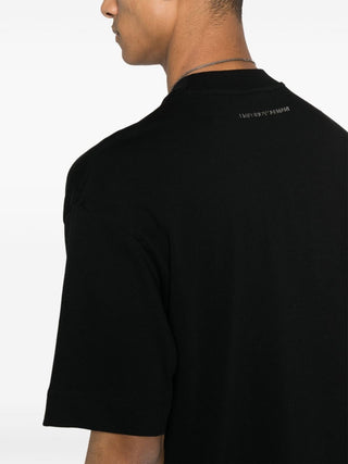 Emporio Armani T-shirts And Polos Black