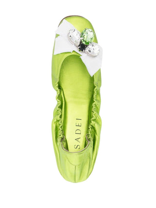 Casadei Flat Shoes Green