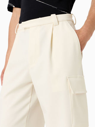 E.armani Exclusive Pre Trousers White