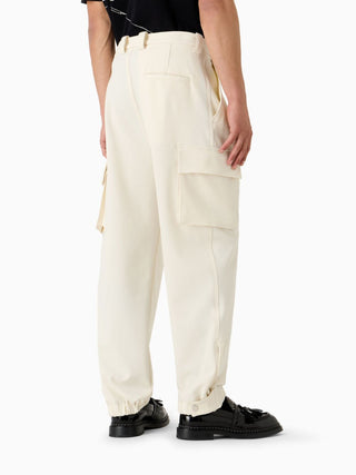 E.armani Exclusive Pre Trousers White