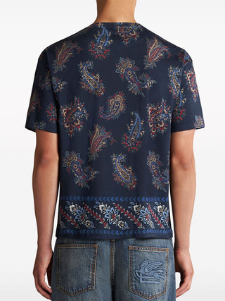 Etro T-shirts And Polos Blue