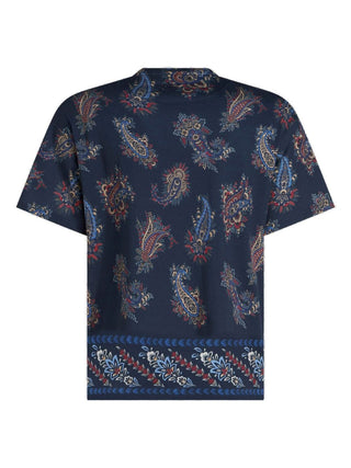 Etro T-shirts And Polos Blue