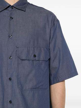 Emporio Armani Shirts Blue