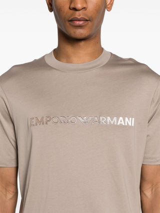 Emporio Armani T-shirts And Polos Dove Grey