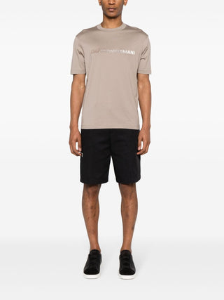 Emporio Armani T-shirts And Polos Dove Grey