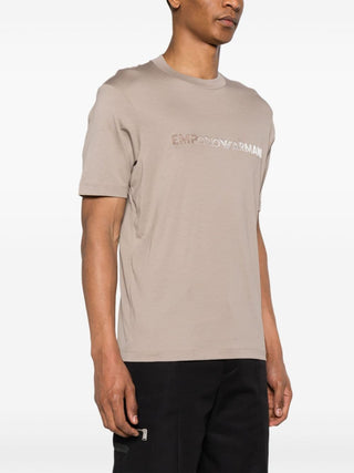 Emporio Armani T-shirts And Polos Dove Grey