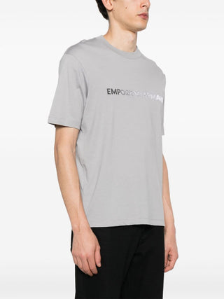 Emporio Armani T-shirts And Polos Grey