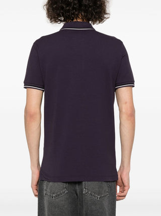 Emporio Armani T-shirts And Polos Purple