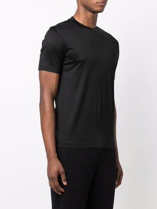 Emporio Armani T-shirts And Polos Black