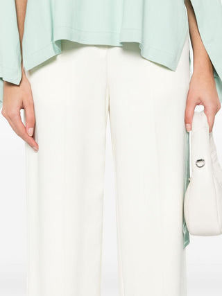 Erika Cavallini Semi-couture Trousers White