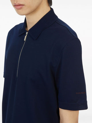 Ferragamo T-shirts And Polos Blue