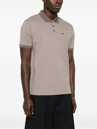 Emporio Armani T-shirts And Polos Dove Grey