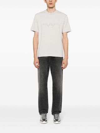 Emporio Armani T-shirts And Polos Grey