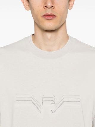 Emporio Armani T-shirts And Polos Grey