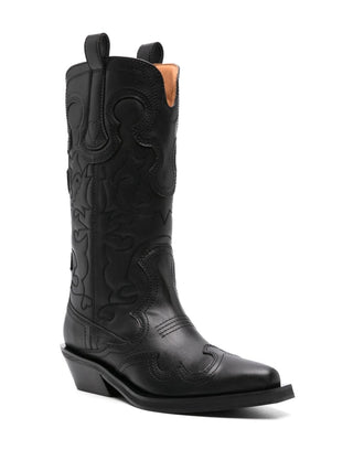 Ganni Boots Black