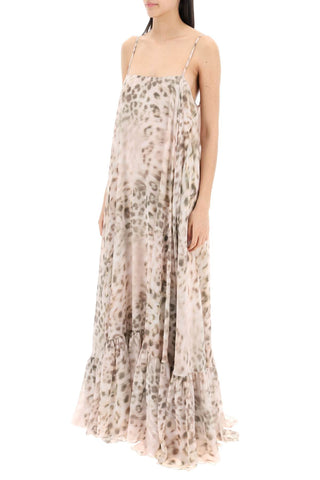 Maxi Dress With Ruffle At The