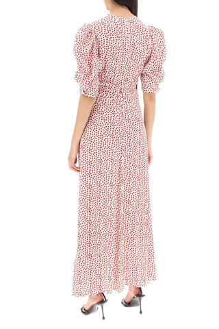Maxi Dress With Puffed Sleeves