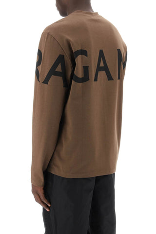 Long Sleeve T-shirt With Oversized Logo