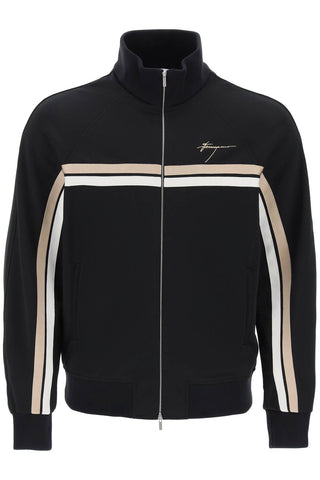 Track Sweatshirt With Two-tone