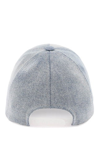 Denim Baseball Cap With Adjustable