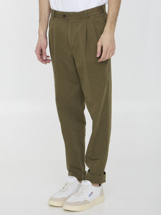 Cotton And Linen Trousers