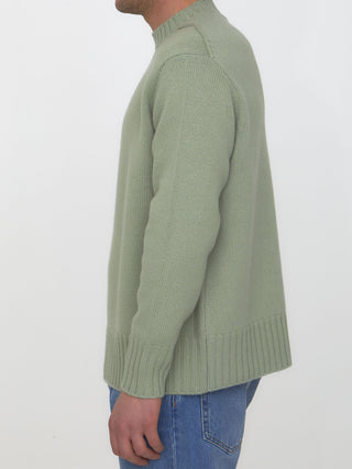 Green Cashmere Sweater