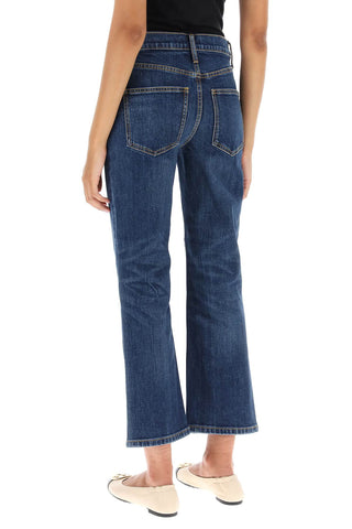 Cropped Flared Jeans