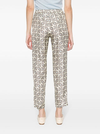 Alberto Biani Trousers White