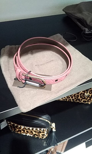 Bottega Veneta Belts Pink