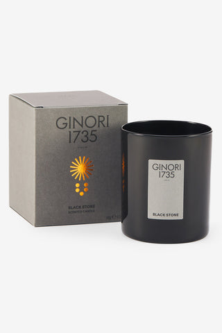 Black Stone Scented Candle Refill For Il Seguace 190 Gr