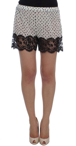 Elegant Silk Lace Sleep-shorts