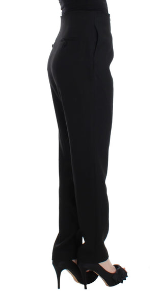 Elegant High-waist Black Pants