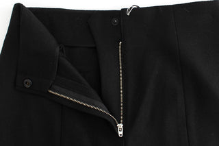 Elegant High-waist Black Pants