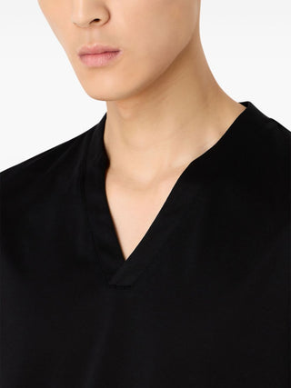 Emporio Armani T-shirts And Polos Black