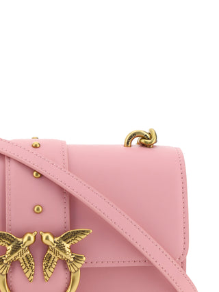 Pink Leather Love One Mini Shoulder Bag