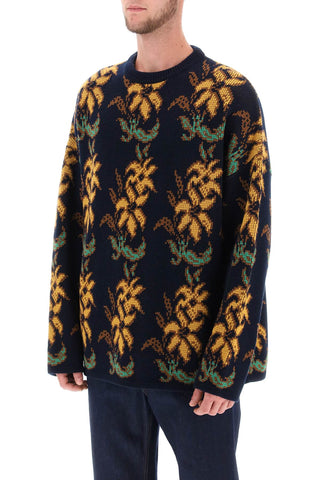 Sweater With Floral Pattern