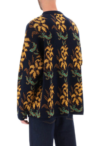 Sweater With Floral Pattern