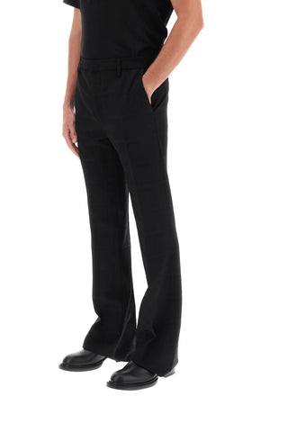 Flared Pants In Virgin Wool