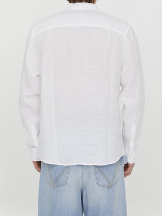 White Linen Shirt